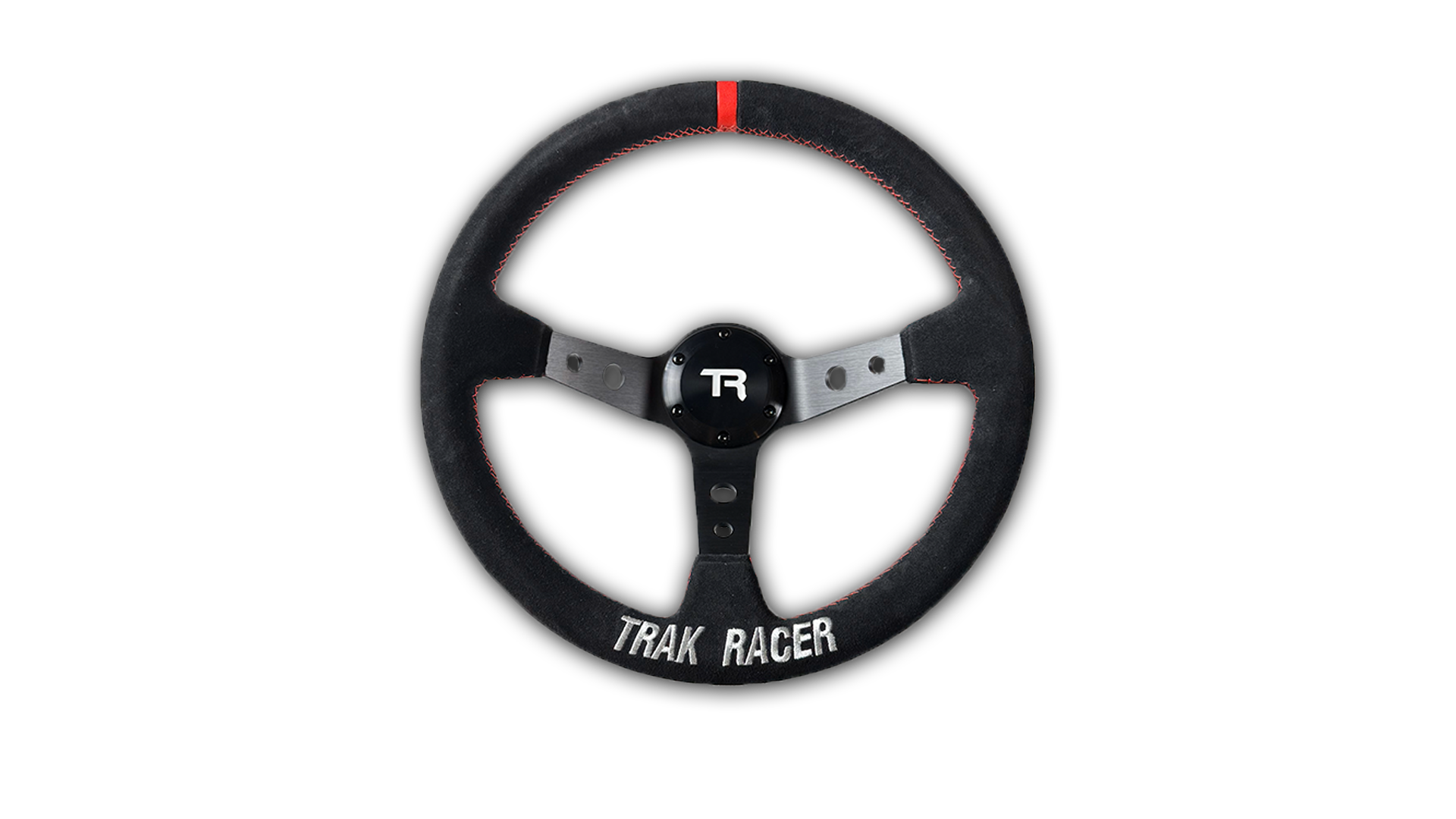 Trak Racer Drift Deep Dish 350mm Steering Wheel, front view 2