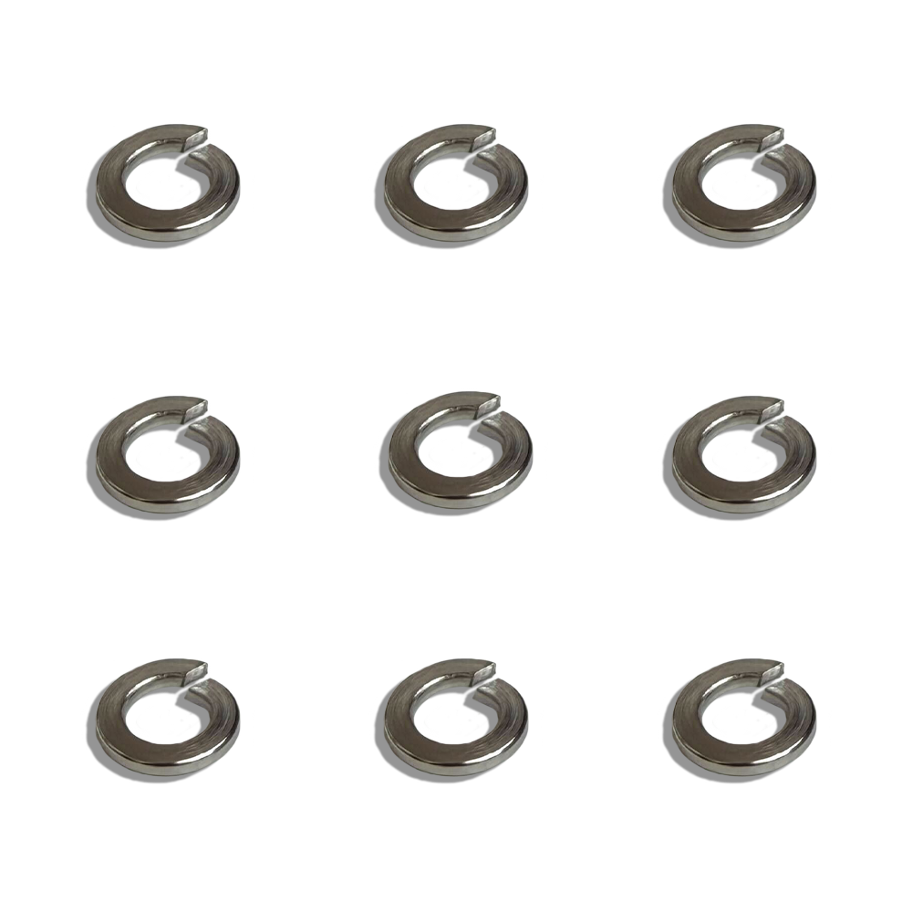 Trak Racer M8 Lock Washers (Set of 10), the set together