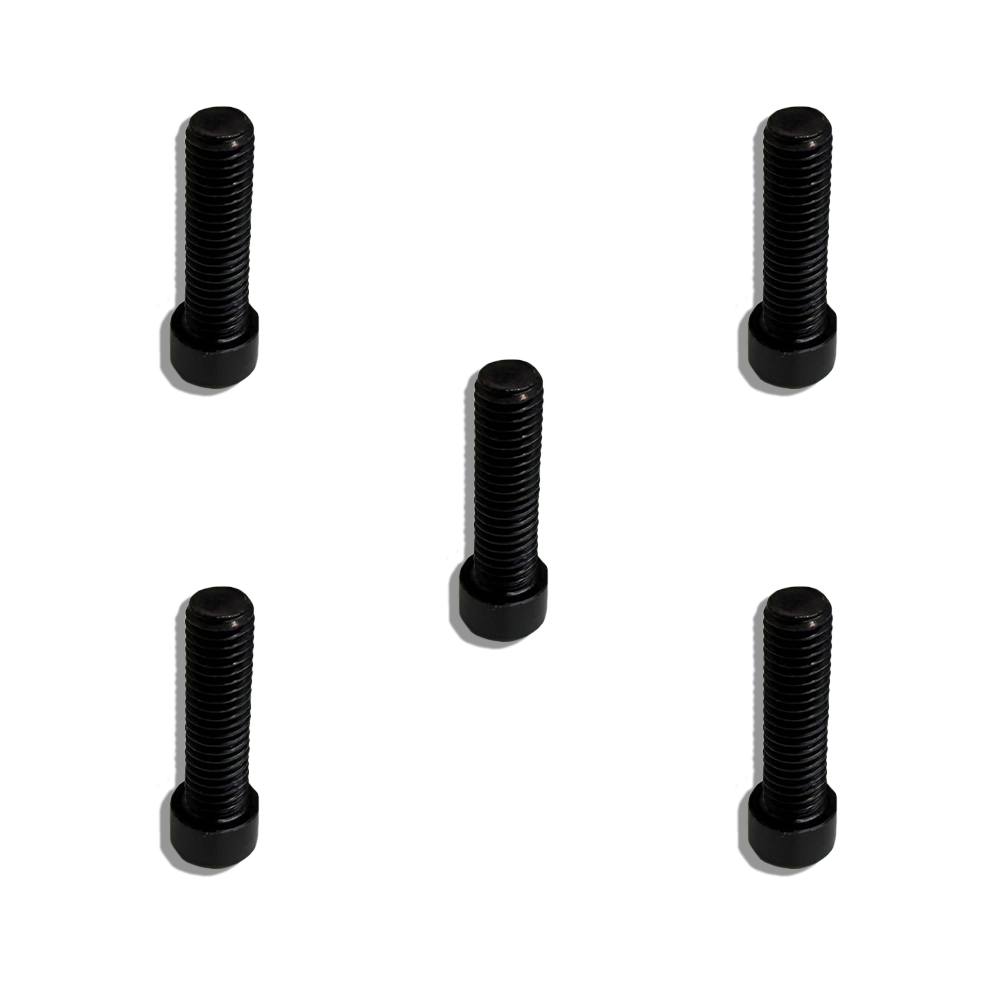 Trak Racer M8x30mm Hardened Hex Screws (Pack of 5), the set together