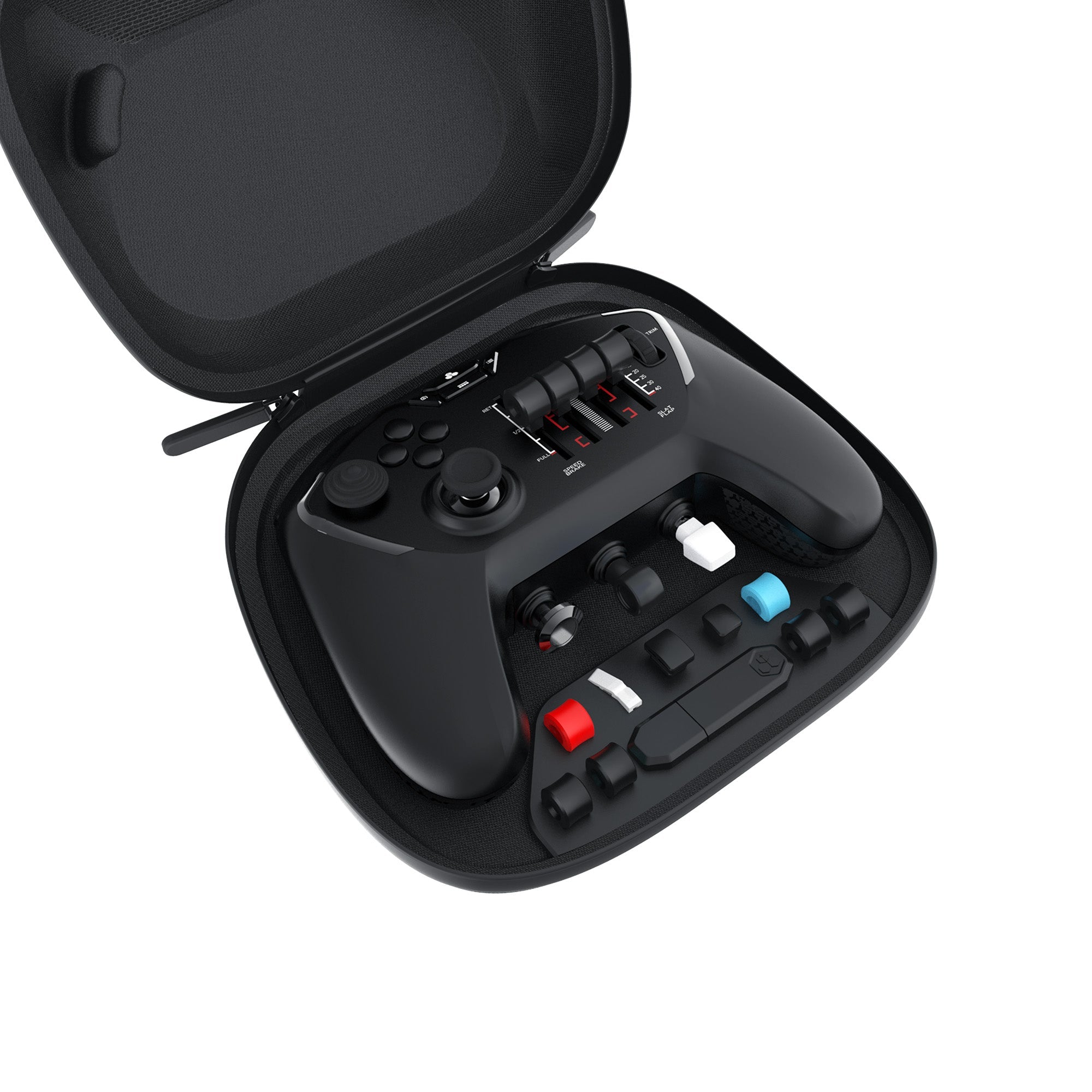 Honeycomb Echo Aviation Controller trim wheel and dedicated flight switches