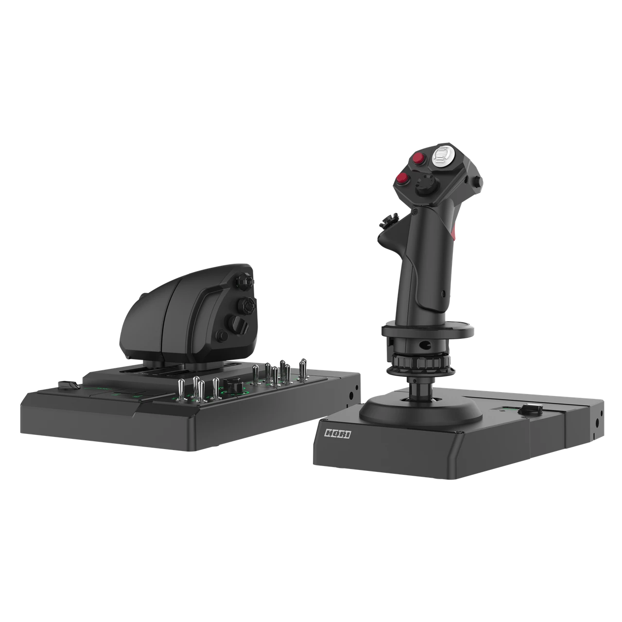 HORI HOTAS Flight Control System joystick and twin throttle for PC