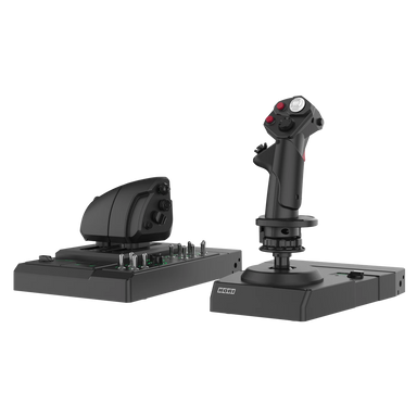 HORI HOTAS Flight Control System joystick and twin throttle for PC