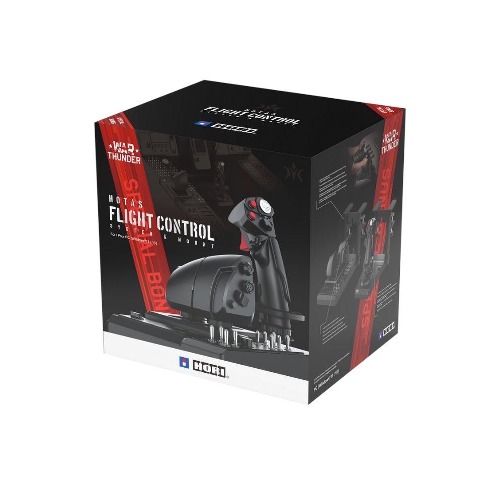 HORI HOTAS Flight Control System & Mount for Windows 11/10