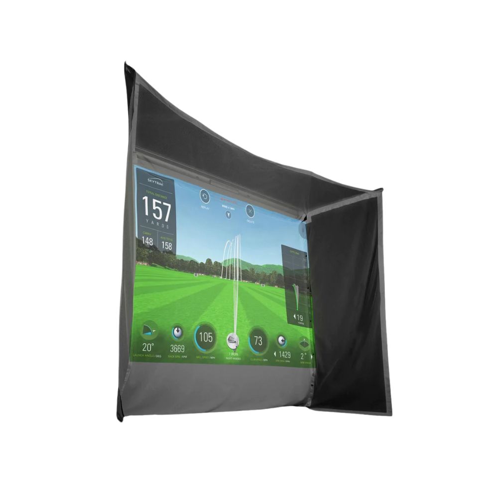 HomeCourse Golf ProScreen 180 Retractable Simulator Screen