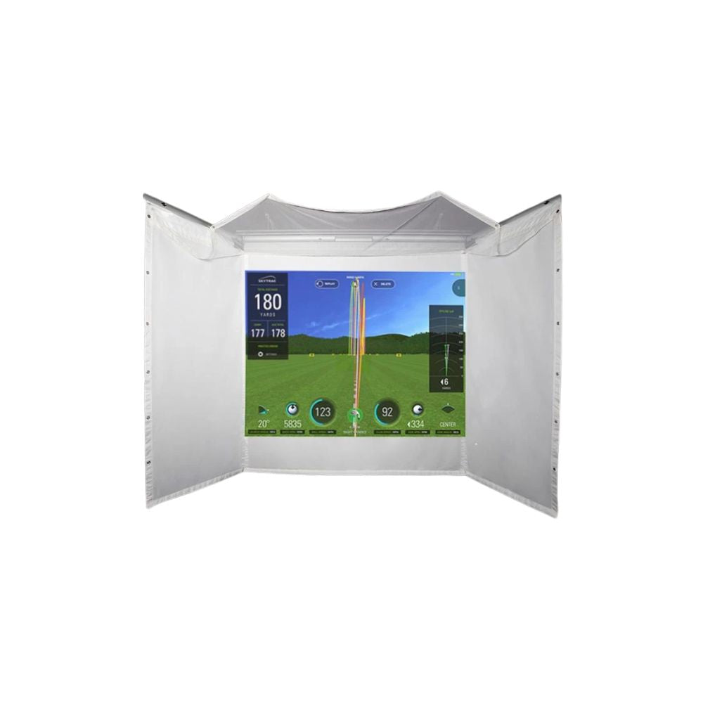 HomeCourse Golf ProScreen 180 Retractable Simulator Screen