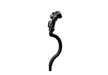 Cyclic Top 64 Max grip on its curved aluminium tube, side view