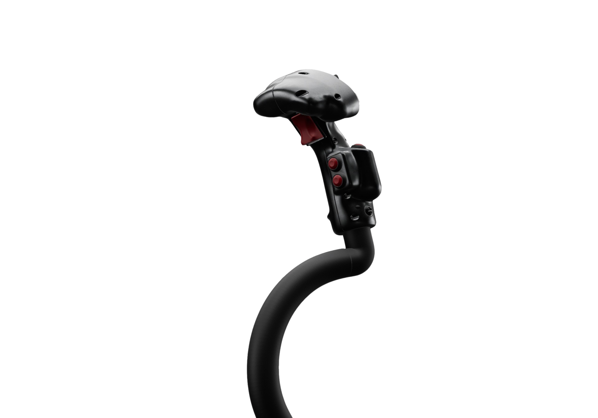 Cyclic Top 64 Max grip and tube, rear three-quarter view