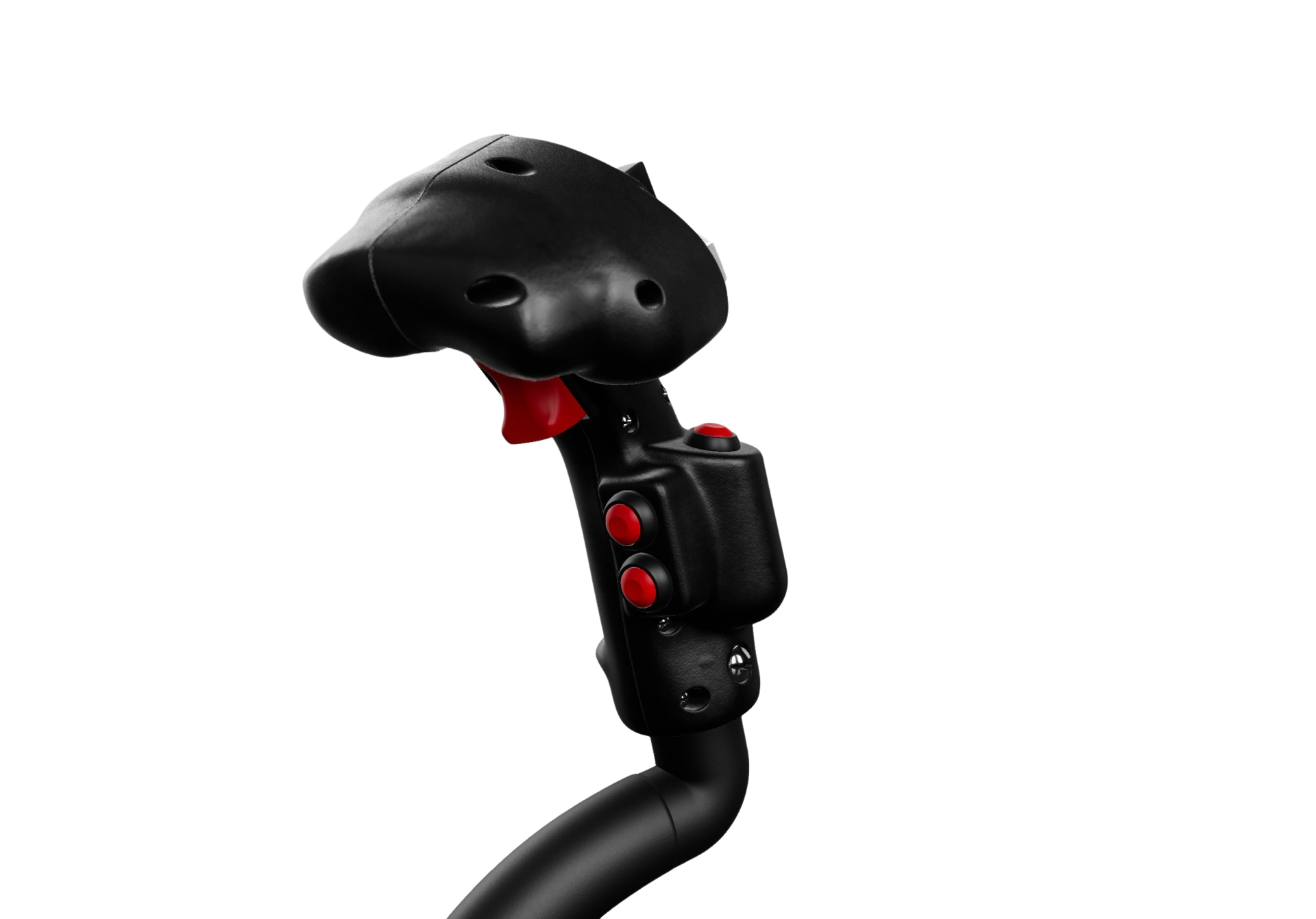 AH-64 cyclic grip top view