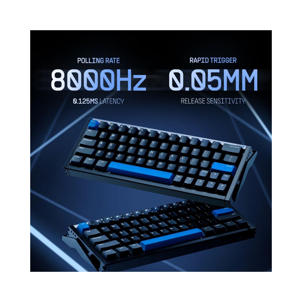 IQUNIX EZ63 8KHz Magnetic RGB Wired Gaming Hall Effect Keyboard