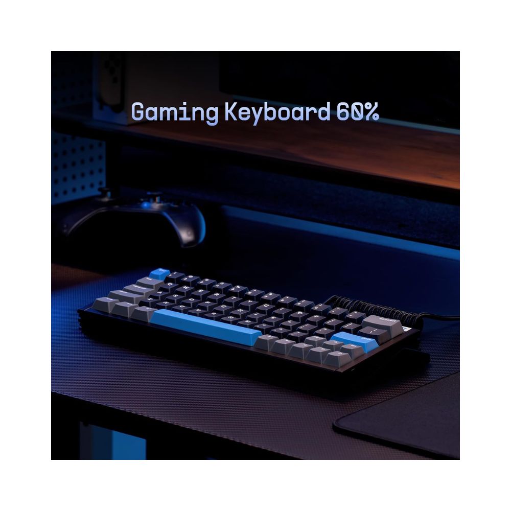 IQUNIX EZ63 8KHz Magnetic RGB Wired Gaming Hall Effect Keyboard