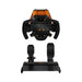 Logitech G RS50 McLaren Racing Bundle complete wheel, base and pedal set front view