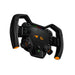 Logitech RS Formula Wheel McLaren Racing Edition angled view with paddle shifters