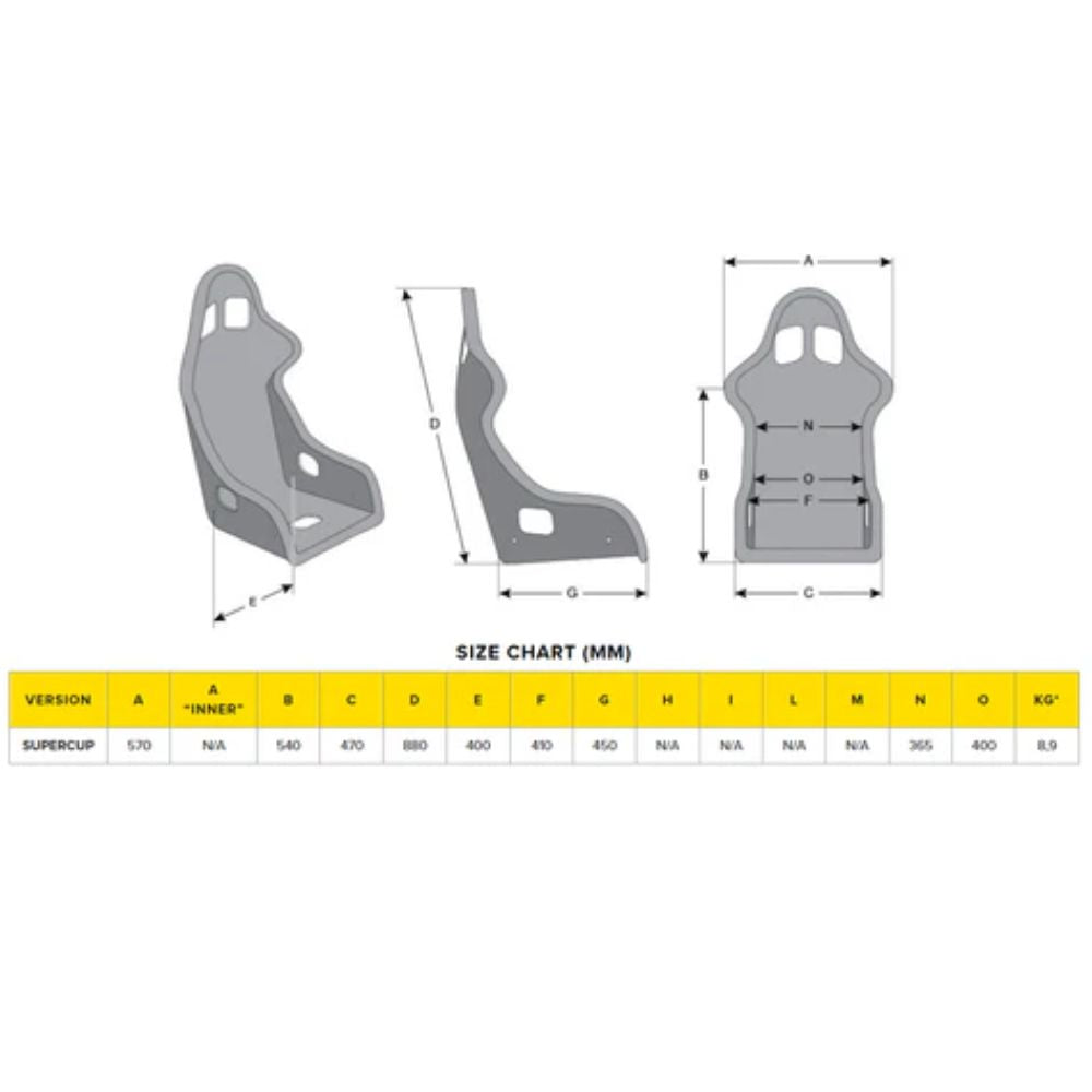 MOMO Super Cup Racing Seat