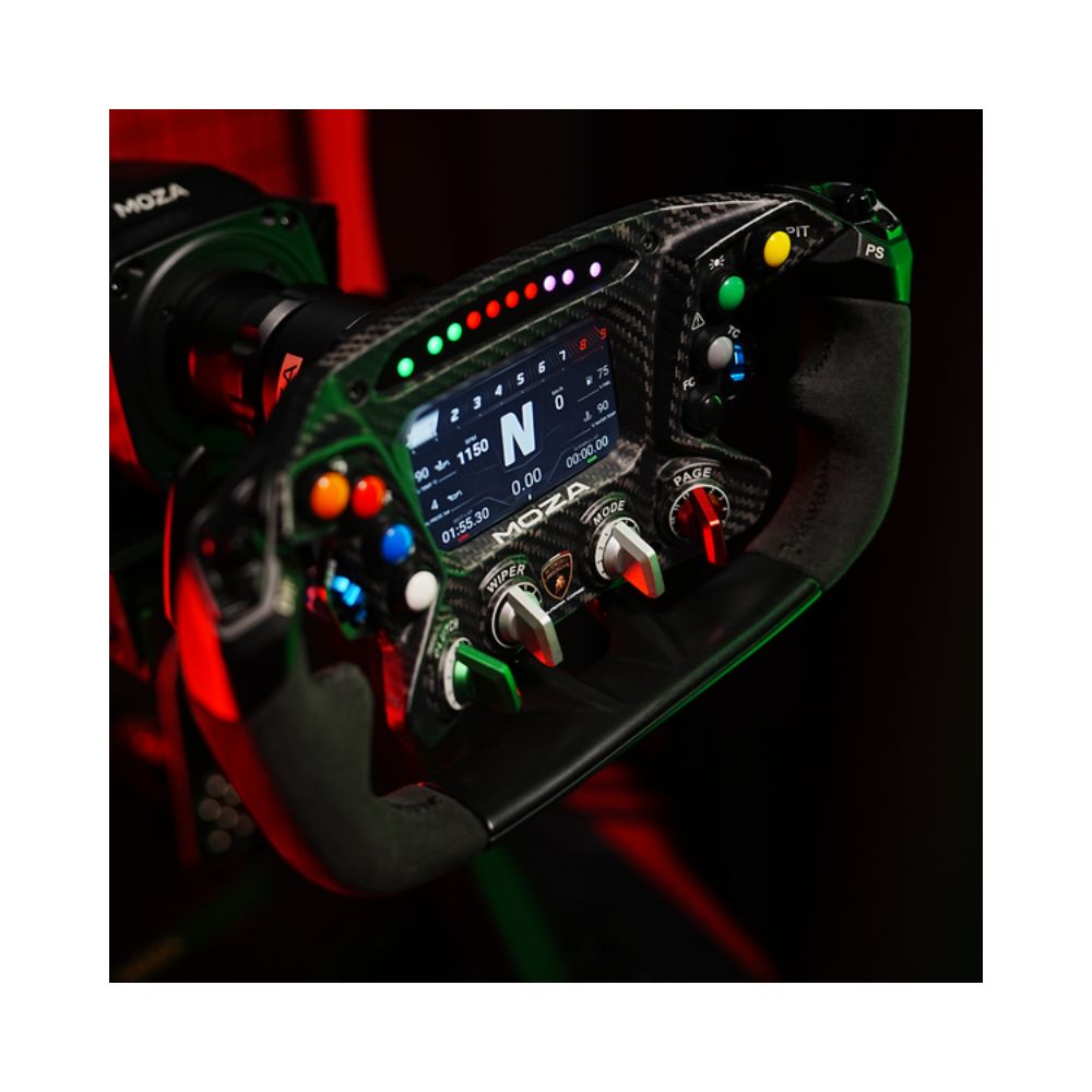 MOZA Lamborghini Essenza SCV12 Steering Wheel