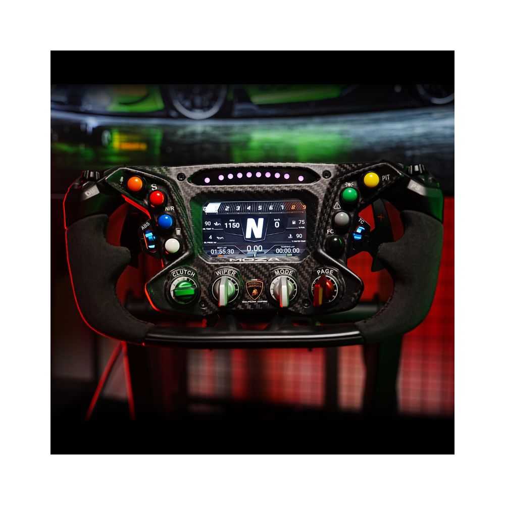 MOZA Lamborghini Essenza SCV12 Steering Wheel