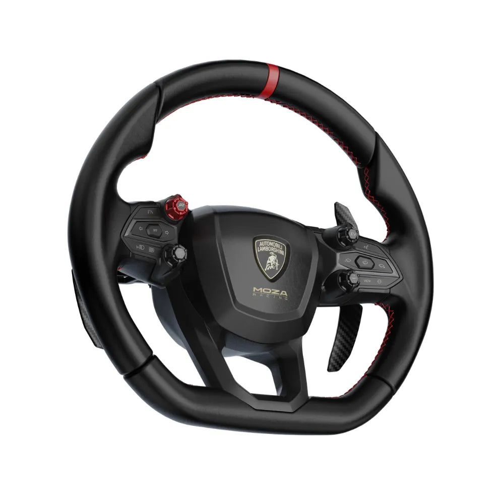 MOZA Lamborghini Revuelto Sim Racing Steering Wheel