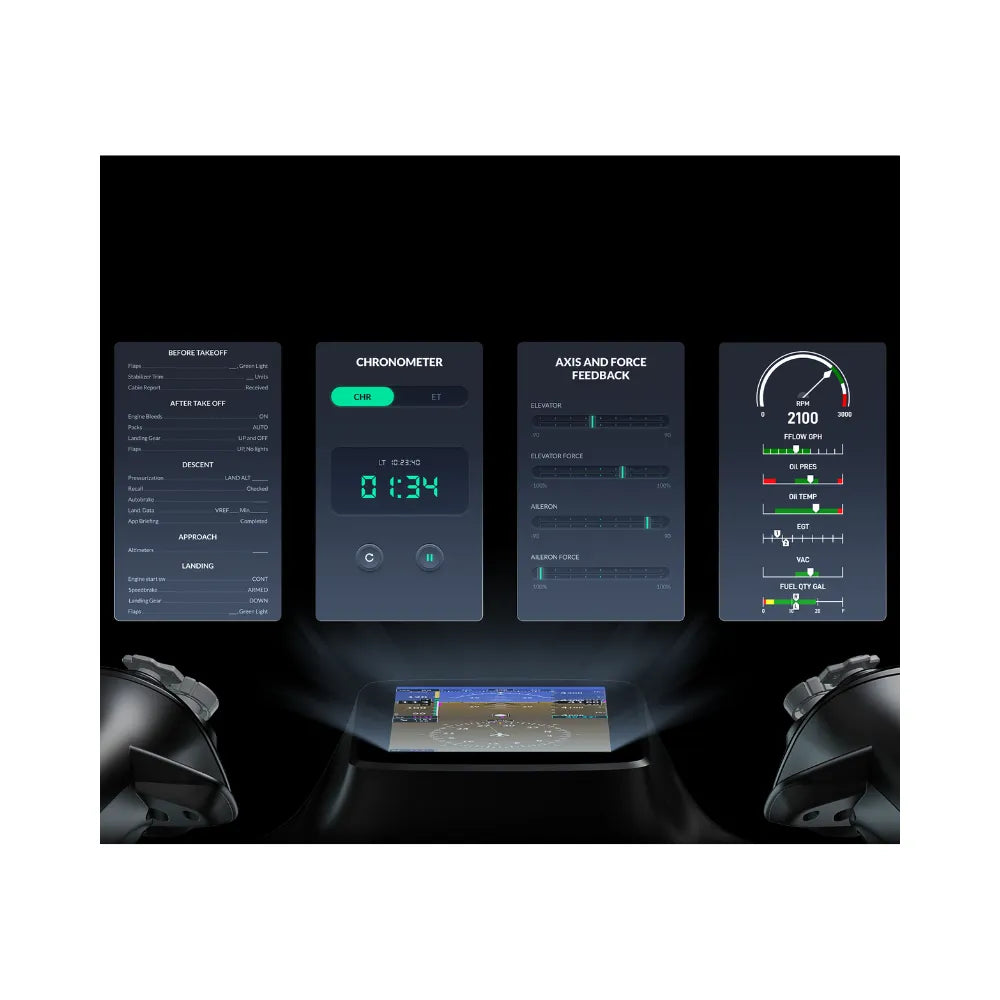 MOZA MFY Pro Flight Yoke