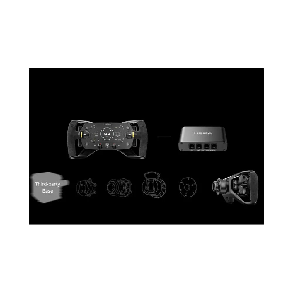 MOZA Porsche Mission R Steering Wheel