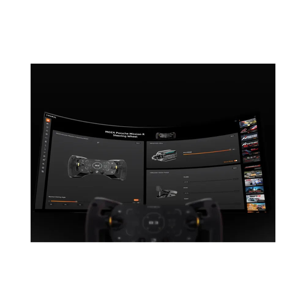 MOZA Porsche Mission R Steering Wheel