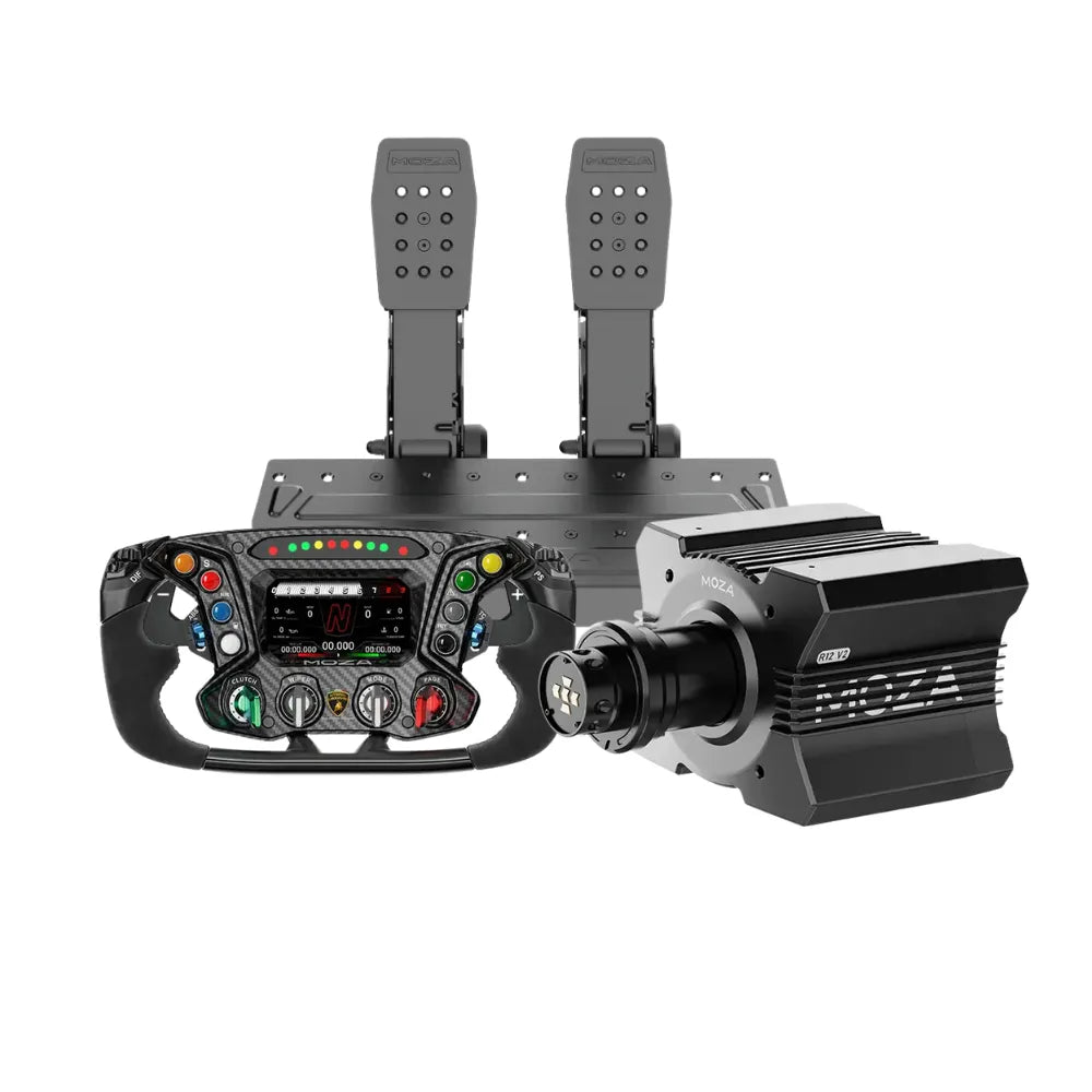 MOZA R12 V2 + SRP2 Pedals Bundle