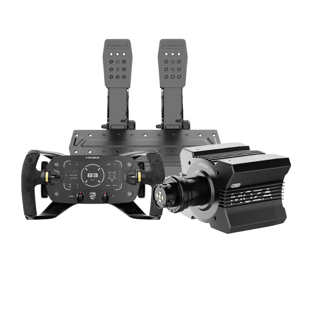 MOZA R12 V2 + SRP2 Pedals Bundle