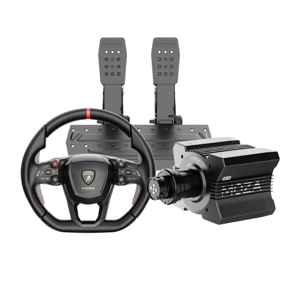 MOZA R12 V2 + SRP2 Pedals Bundle