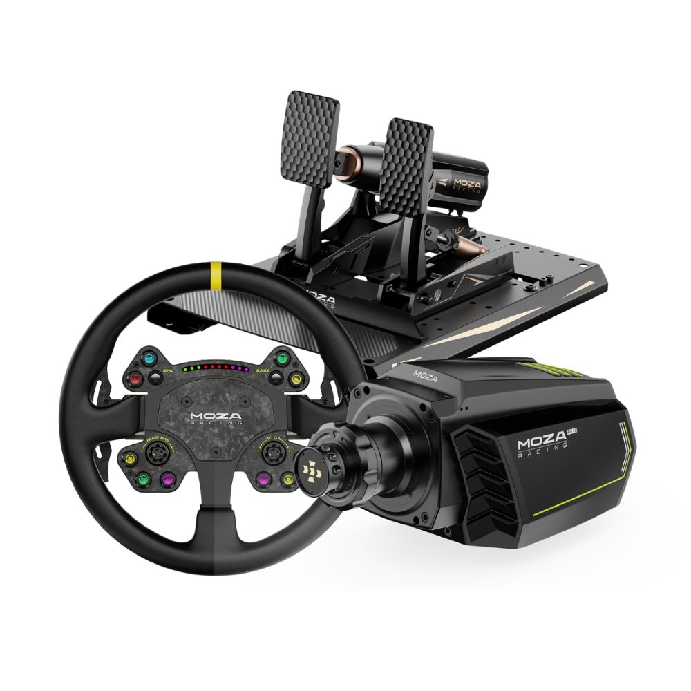MOZA R16 V2 + mBooster Active Pedal Set Bundle