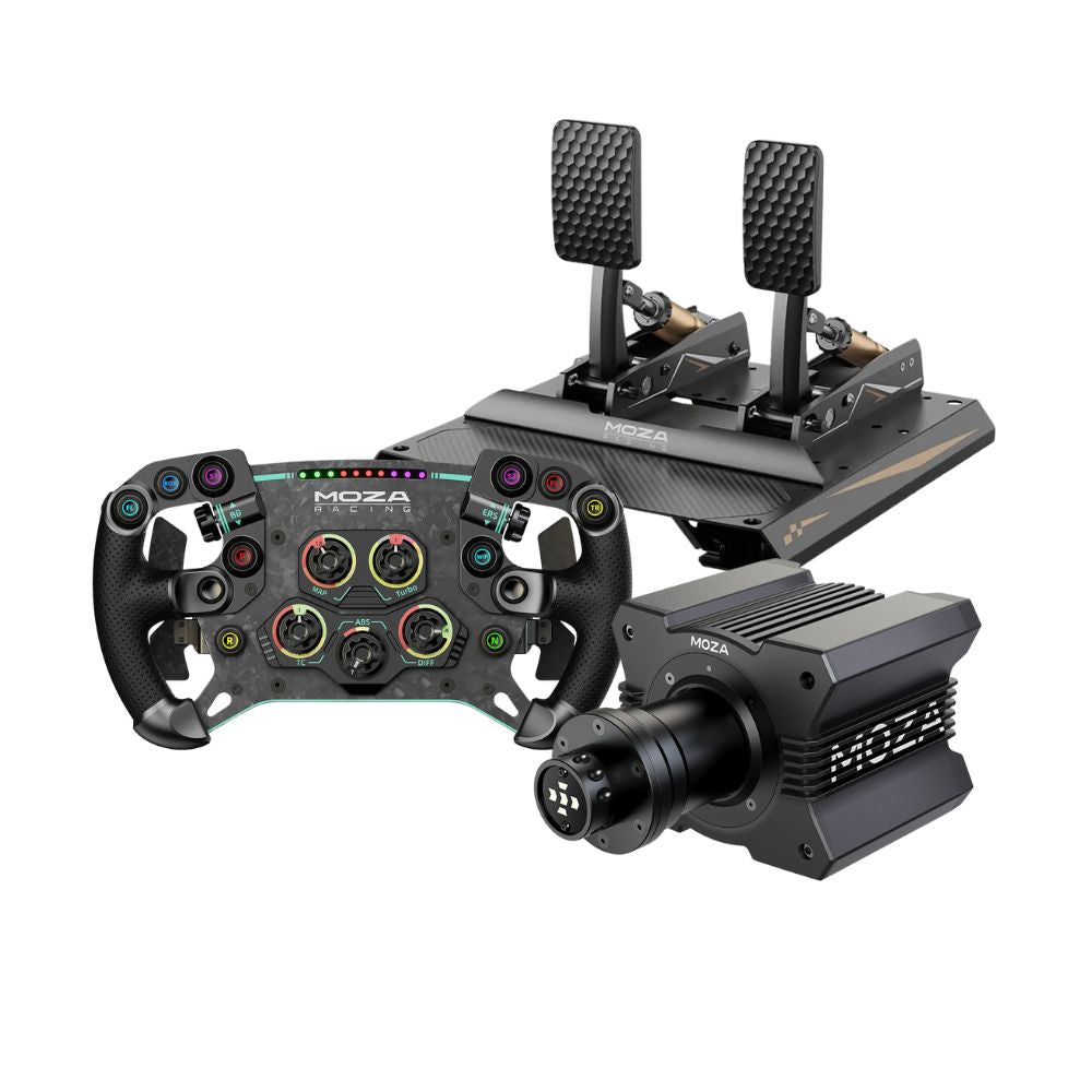 MOZA R9 V2 + CRP2 Pedals Bundle