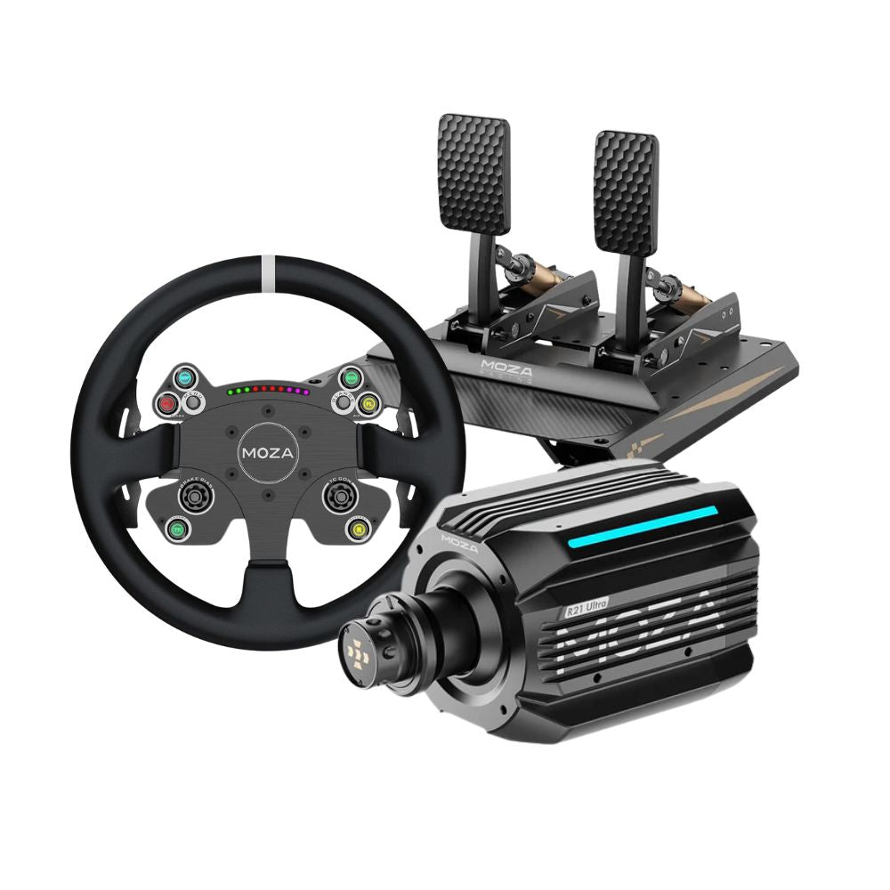 crp pedal Shop MOZA R21 Ultra Wheelbase + CRP2 Pedals Bundle — Gamer Gear Direct