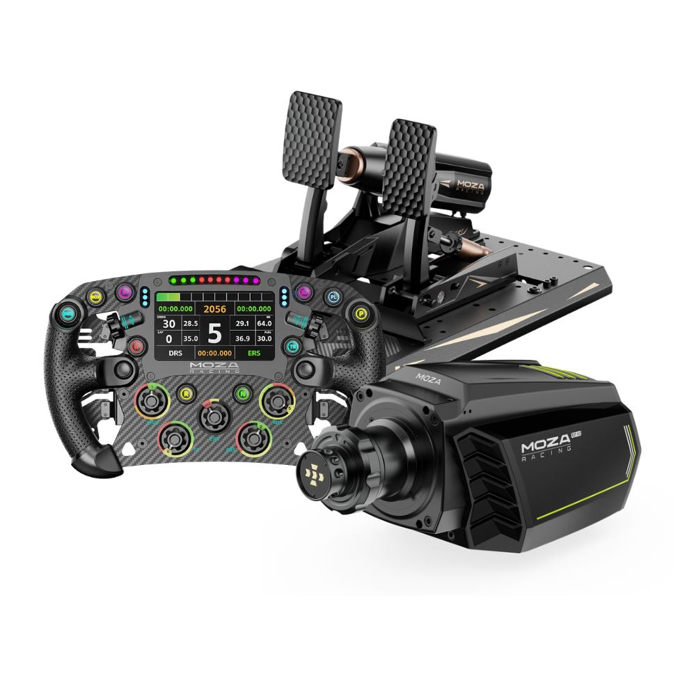 MOZA R21 V2 + mBooster Active Pedal Set Bundle