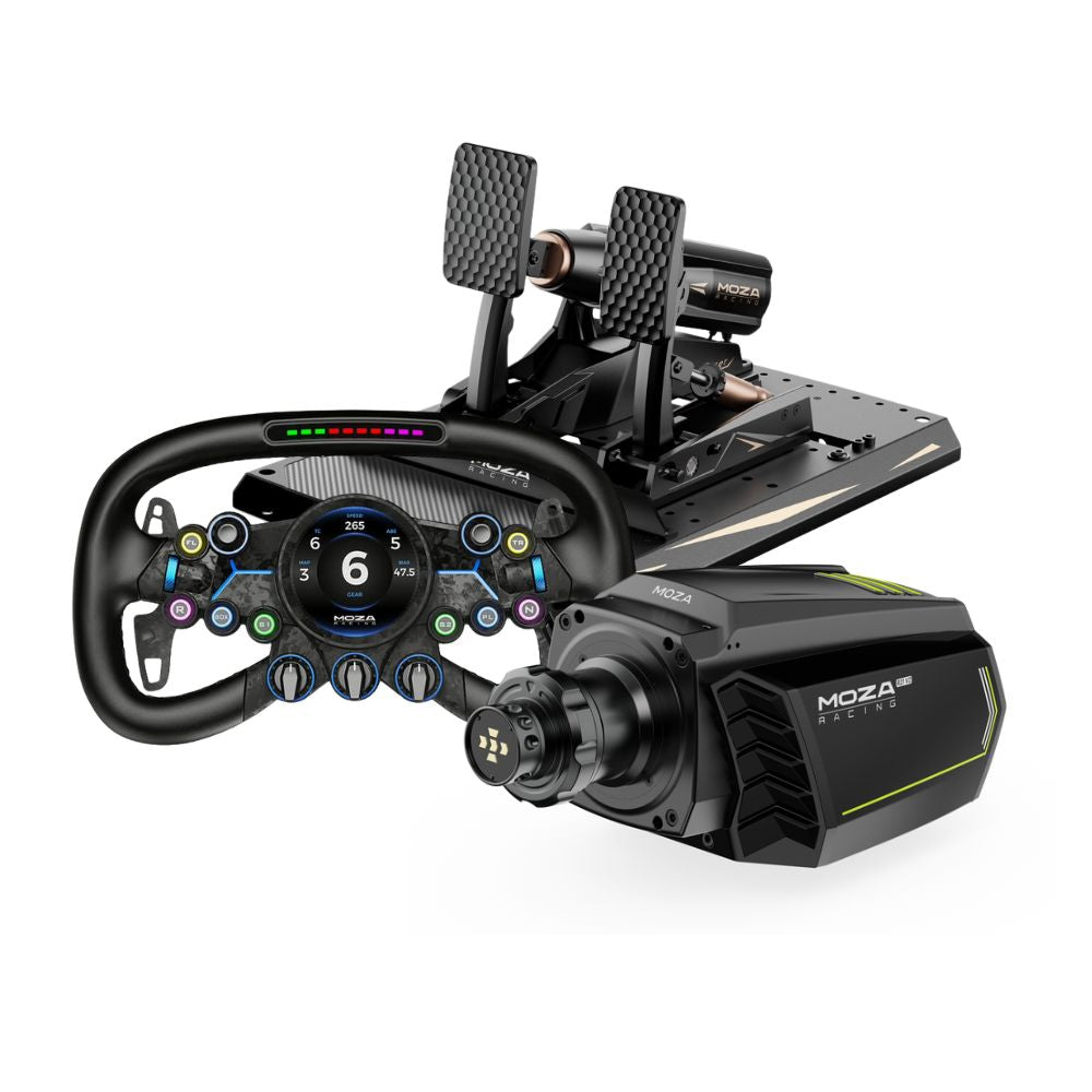 MOZA R21 V2 + mBooster Active Pedal Set Bundle