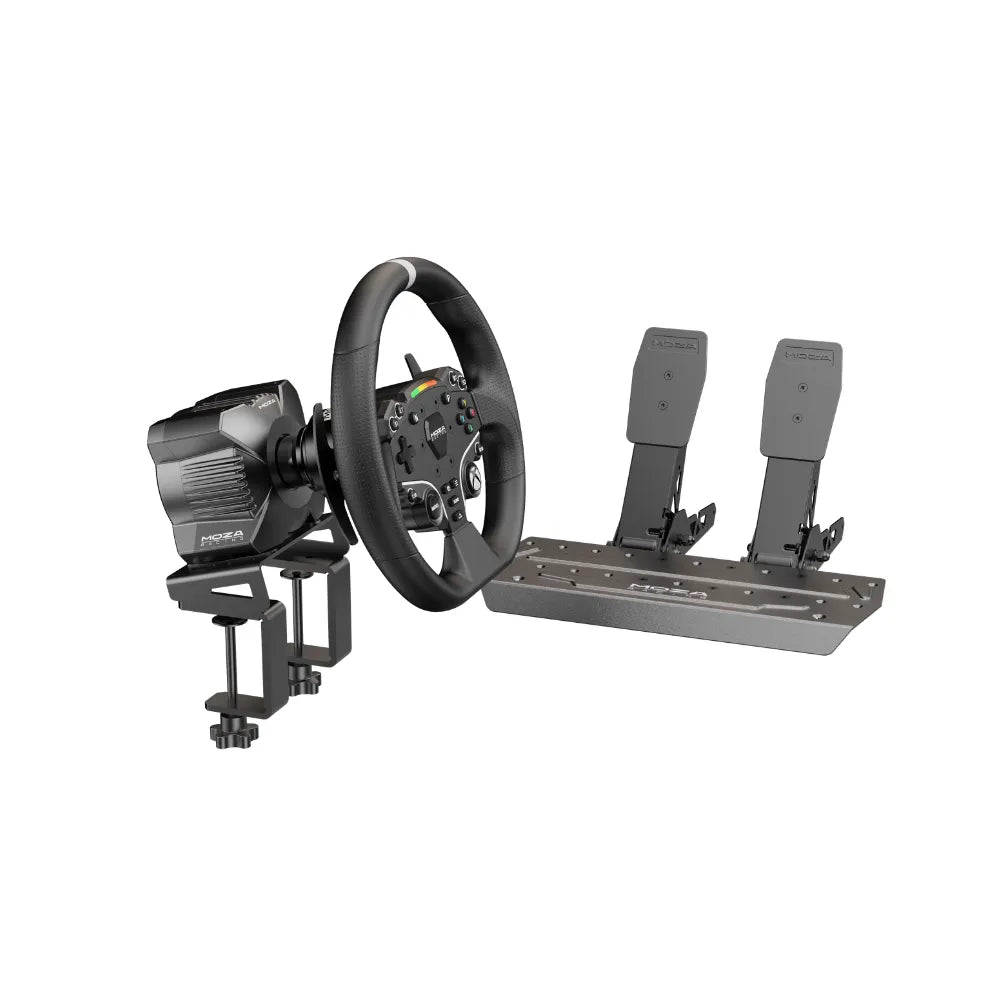 MOZA R3 Racing Wheel and Pedals for Xbox & PC
