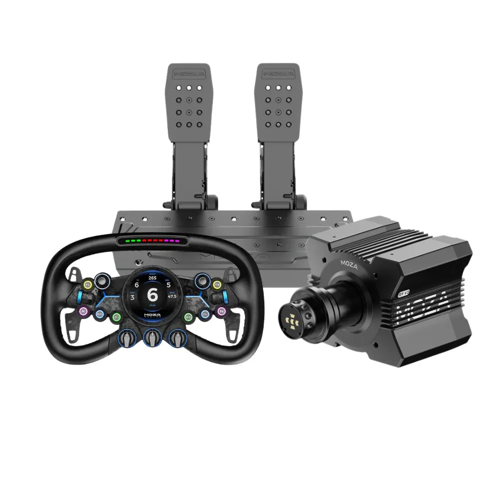 MOZA R9 V3 + SRP2 Pedals Bundle