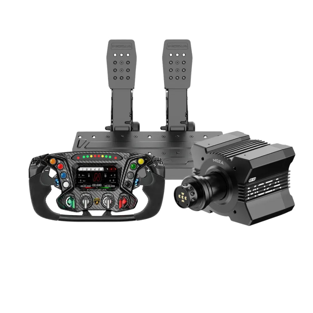 MOZA R9 V3 + SRP2 Pedals Bundle
