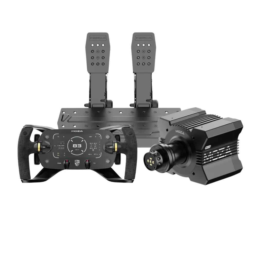 MOZA R9 V3 + SRP2 Pedals Bundle