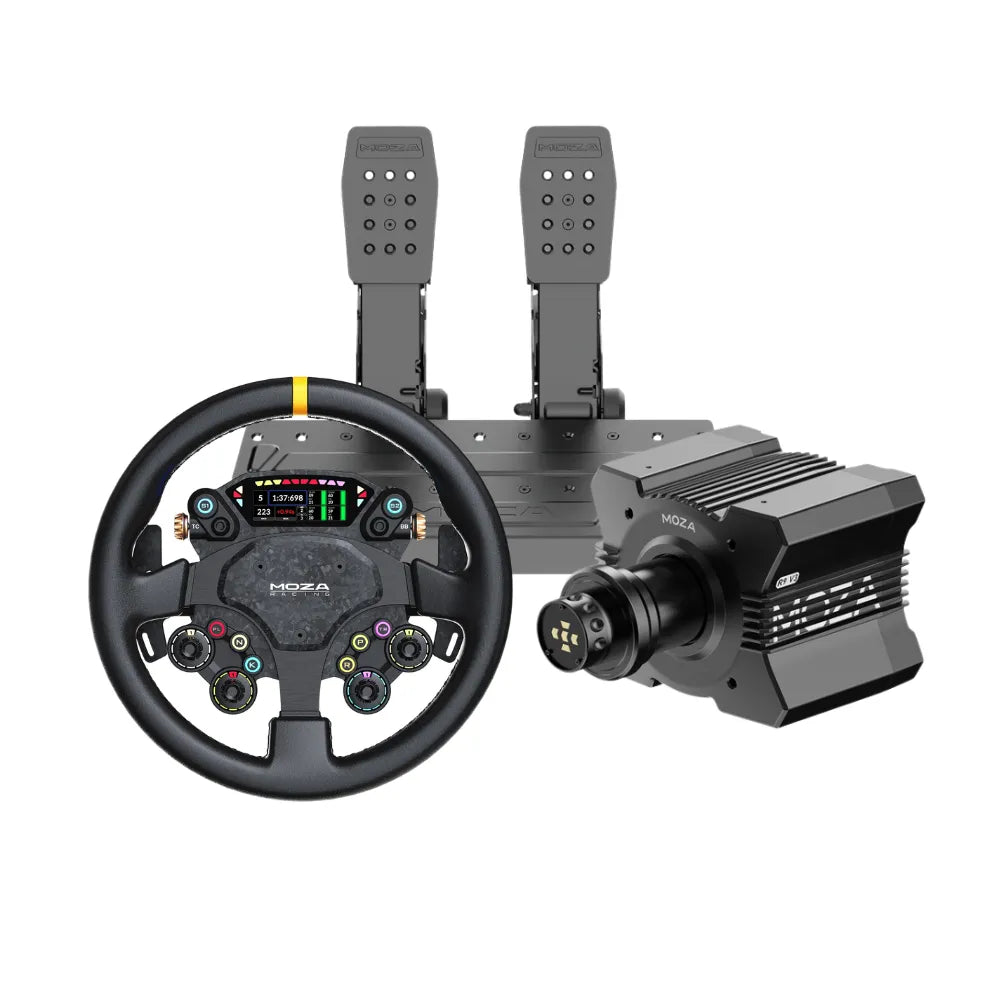 MOZA R9 V3 + SRP2 Pedals Bundle