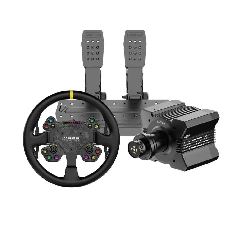 MOZA R9 V3 + SRP2 Pedals Bundle