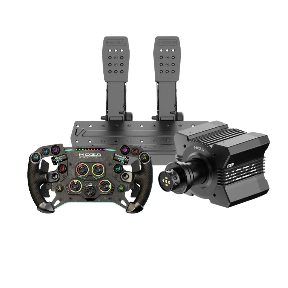 MOZA R9 V3 + SRP2 Pedals Bundle