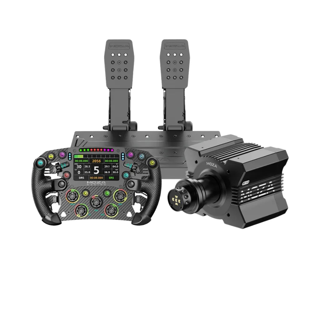 MOZA R9 V3 + SRP2 Pedals Bundle