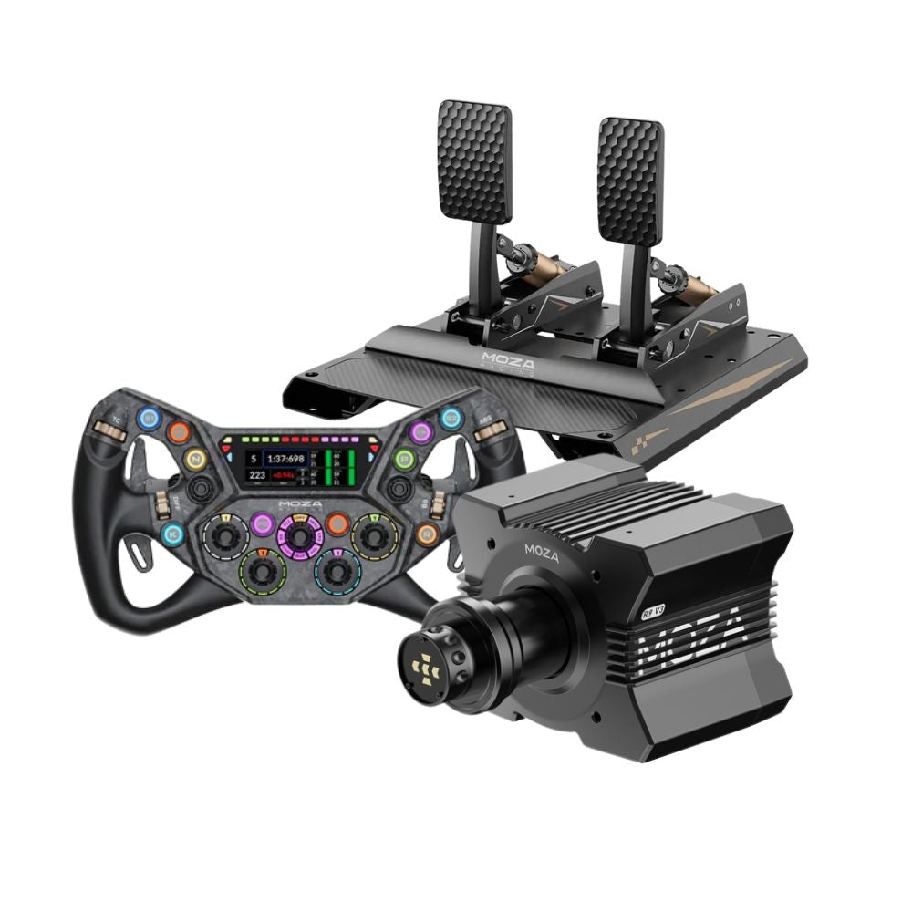crp pedals review Shop MOZA Racing R9 V3 + CRP2 Pedals Bundle — Gamer Gear Direct