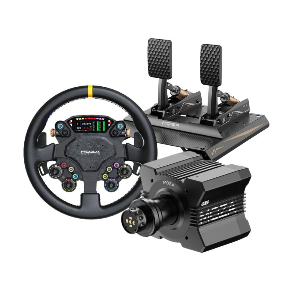 MOZA R9 V3 + CRP2 Pedals Bundle