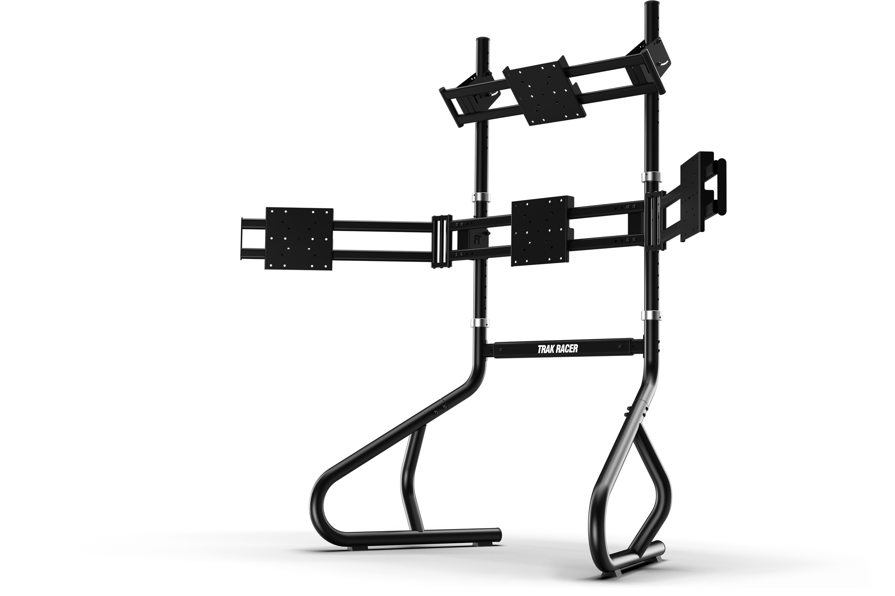 Trak Racer Freestanding Quad Monitor Stand (up to 80")
