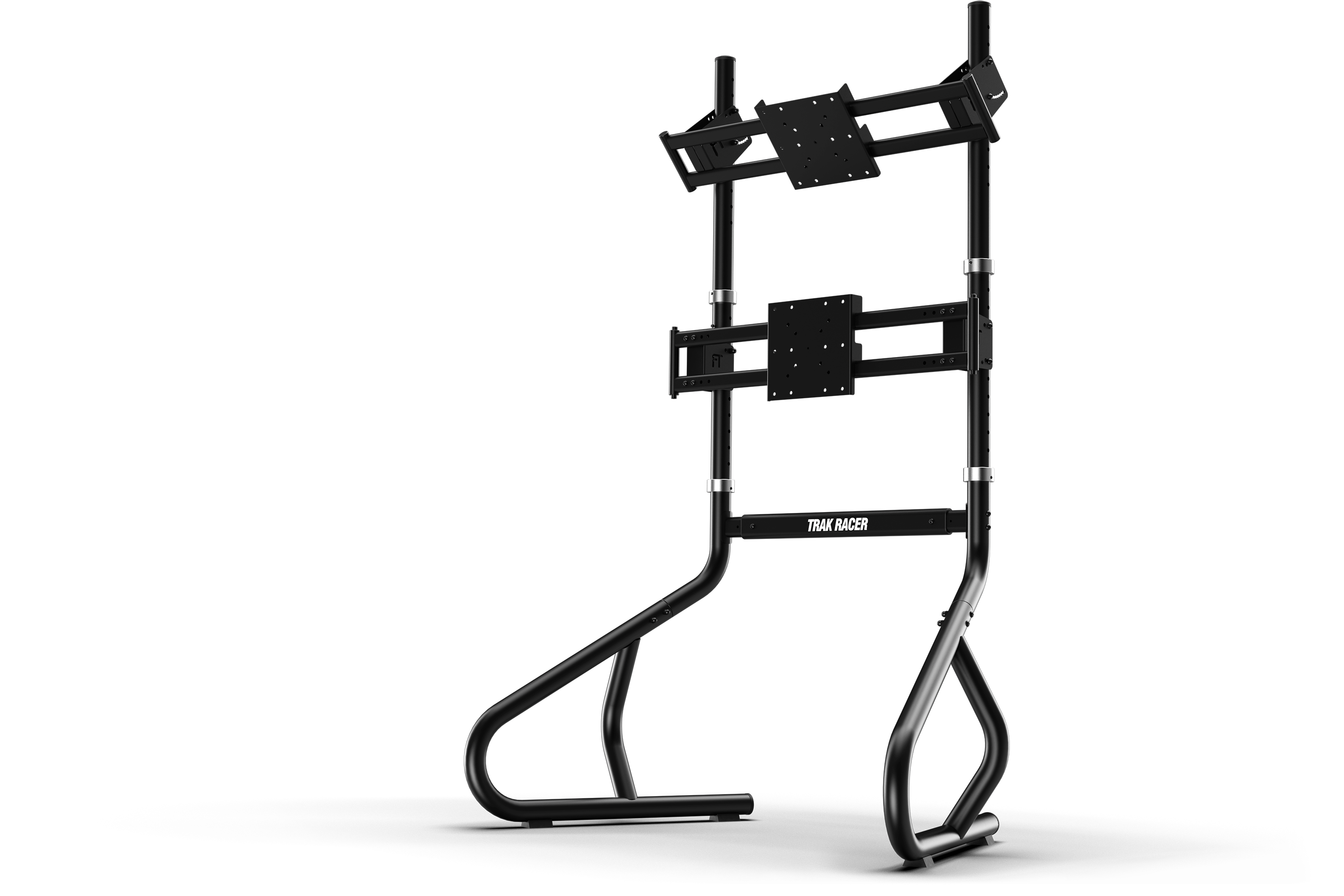 Trak Racer Freestanding Dual Monitor Stand (Upgradeable to Triple)