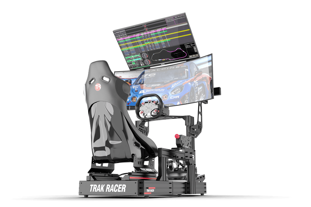 Trak Racer Aluminium Cockpit-Mounted Dual Monitor Stand