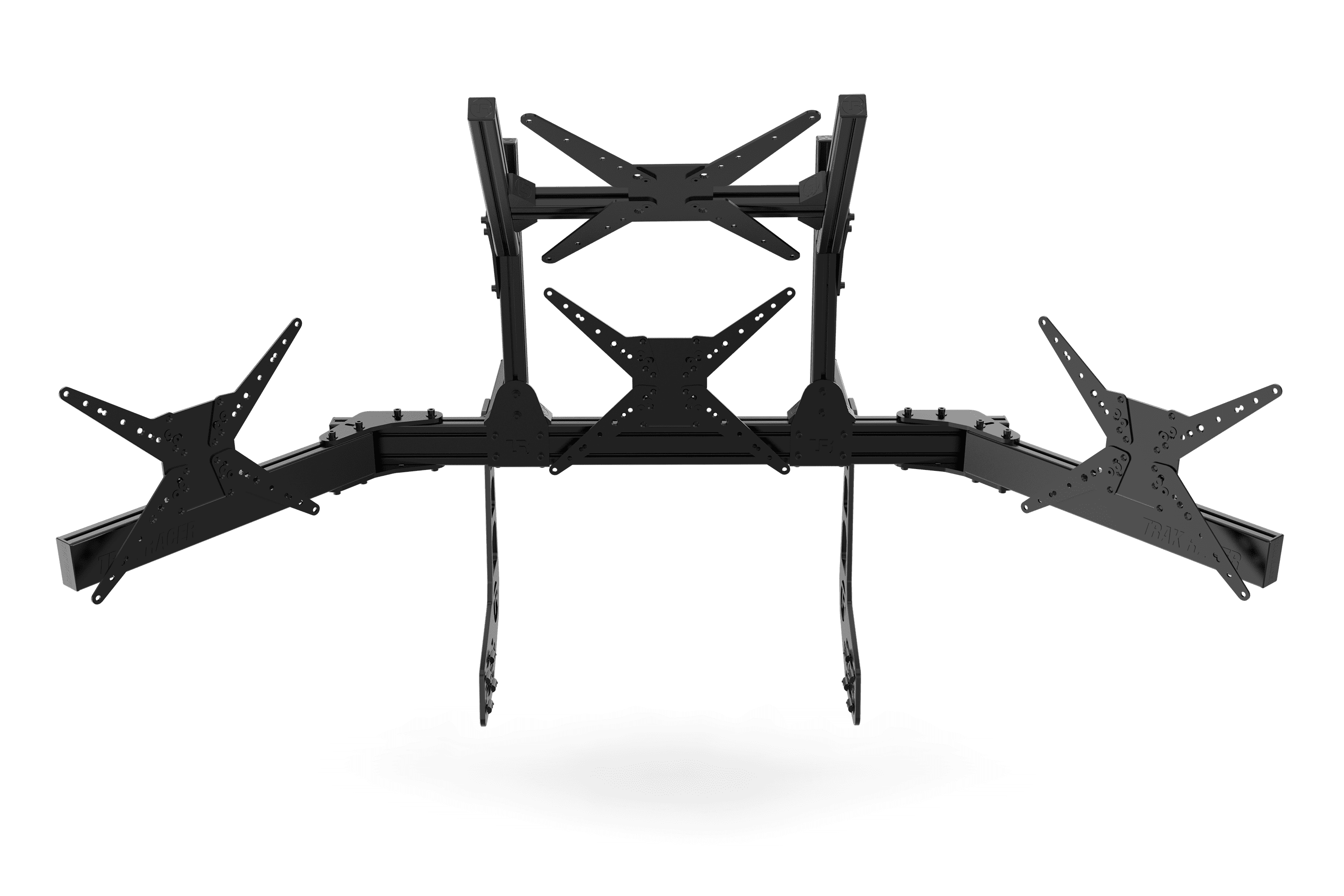 Trak Racer Cockpit-Mounted Quad Monitor Stand