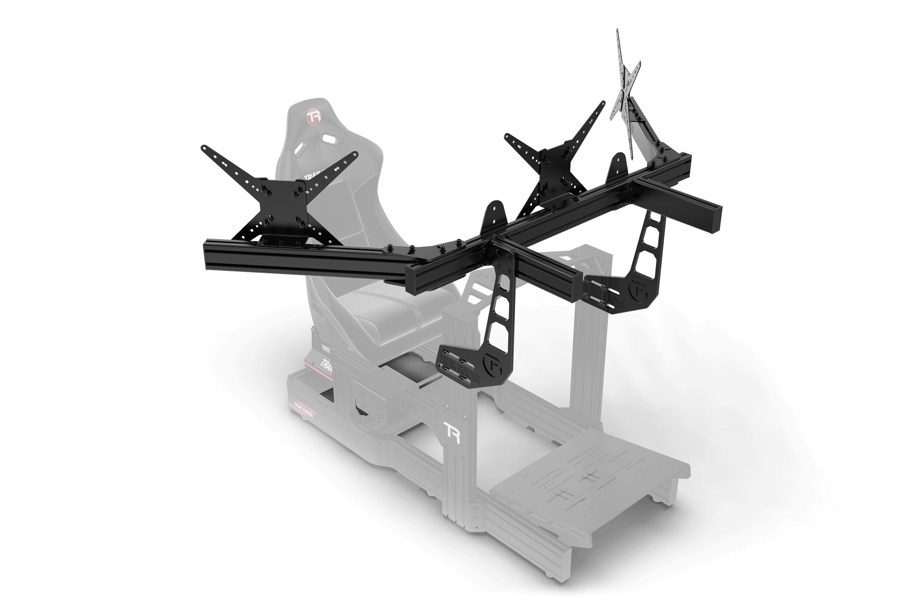 Trak Racer Cockpit-Mounted Triple Monitor Stand