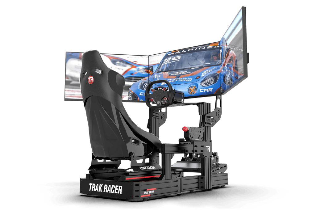 Trak Racer Aluminium Cockpit-Mounted Triple Monitor Stand