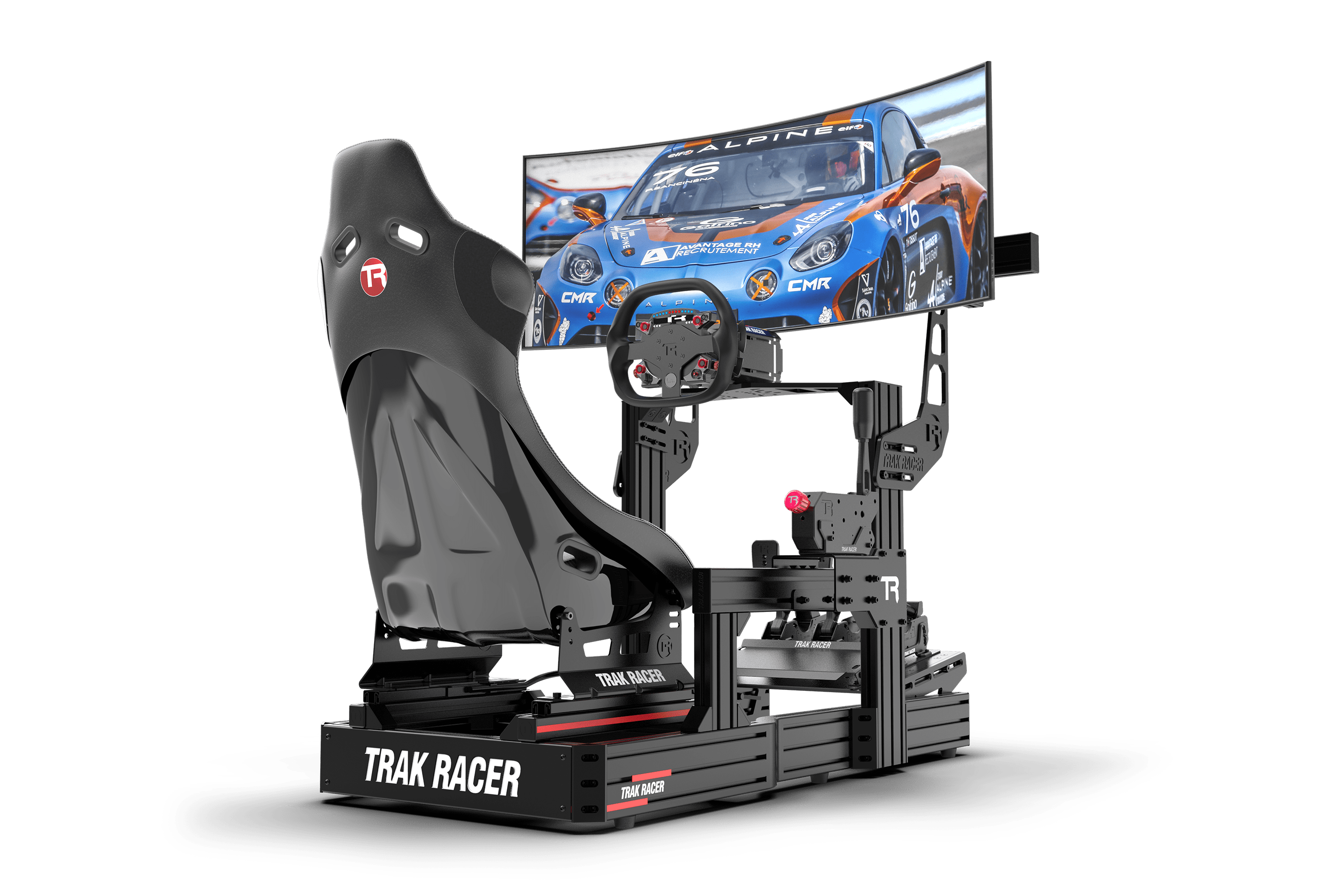 Trak Racer Cockpit-Mounted Single Monitor Stand