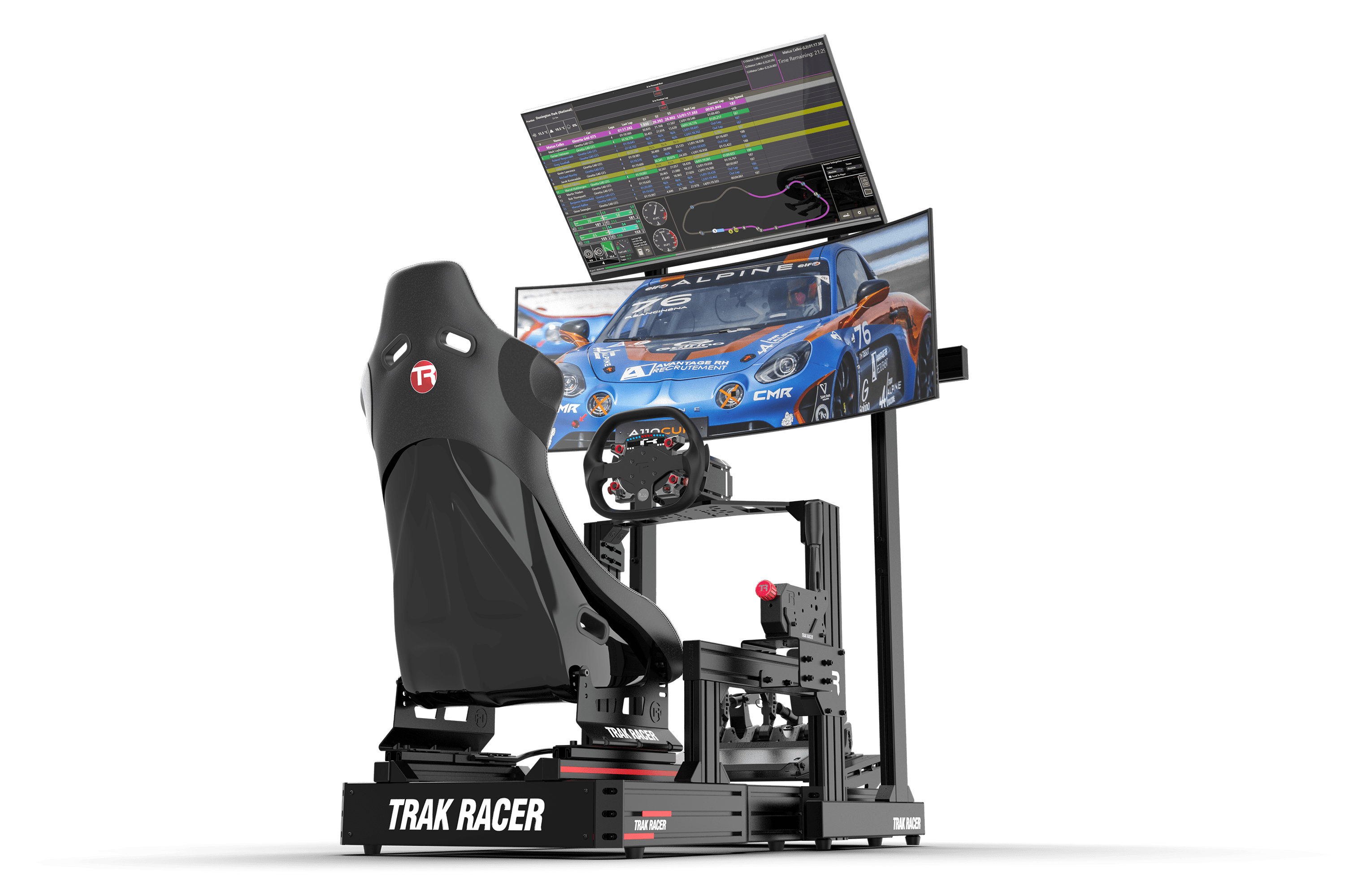 Trak Racer Freestanding Dual Monitor Stand