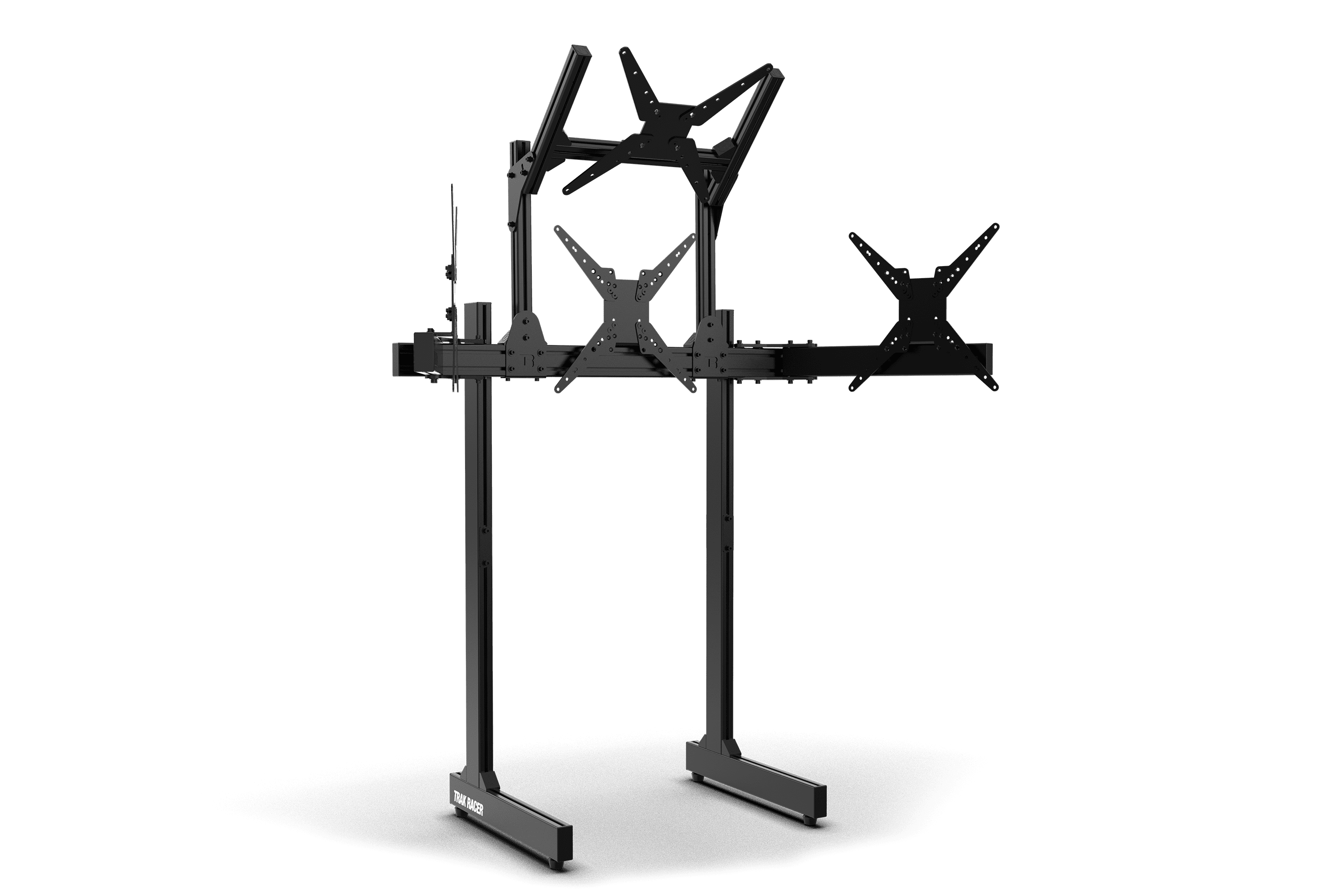 Trak Racer Freestanding Quad Monitor Stand (up to 45")